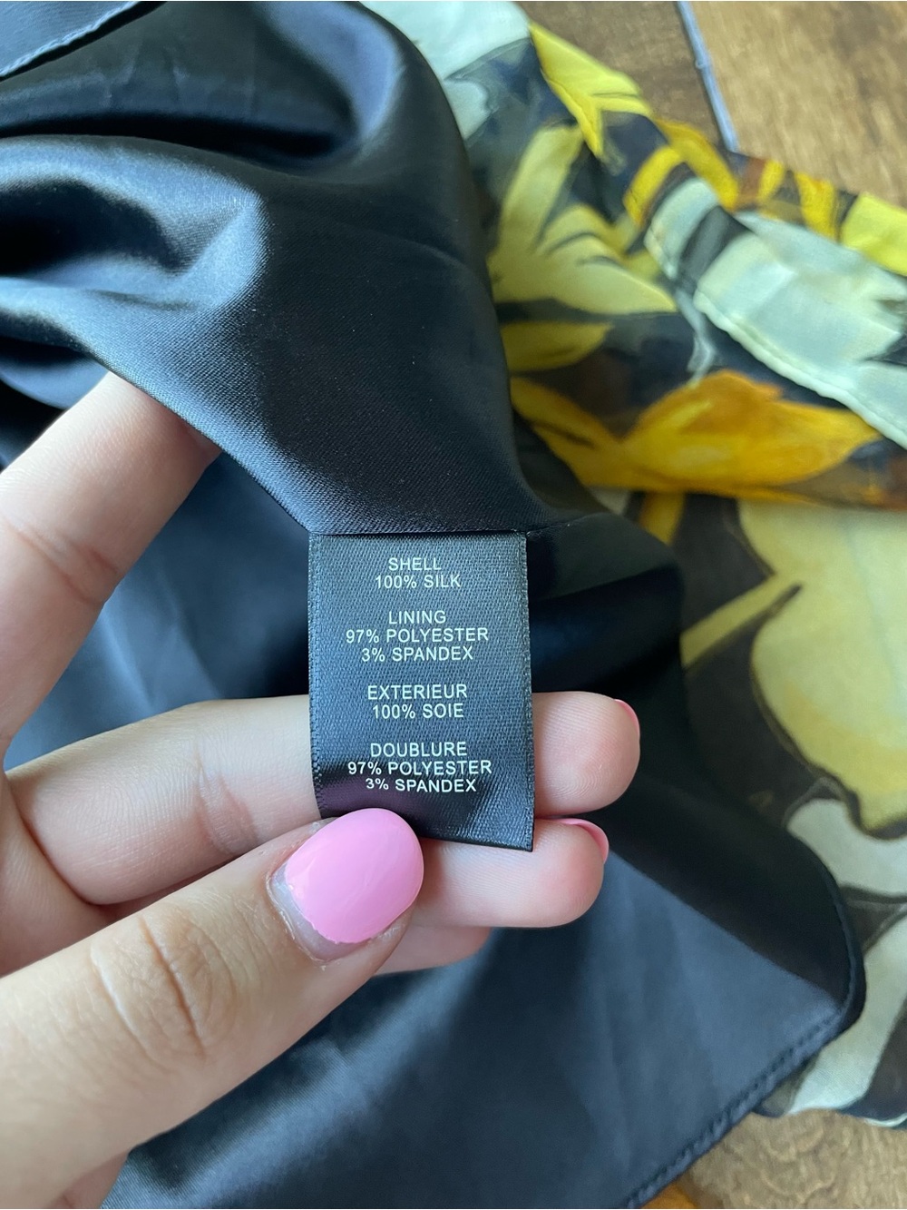 Milly 100% Silk Floral Dress Size 8 - Picture 6 of 9